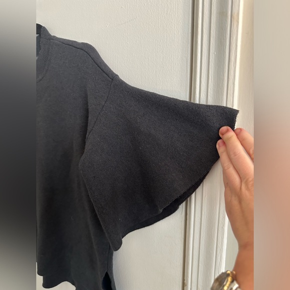 Anthropologie Sunday in Brooklyn Bell Short Sleeve Sweater Top - Picture 6 of 7